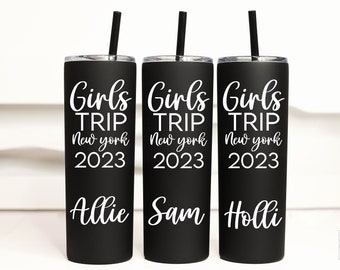 Gobelets pour les vacances, Tasses de voyage entre filles, Week-end entre filles, Mug week-end entre filles, Gobelet de voyage, Tasses de voyage entre filles, Gobelets de voyage entre filles et Week-end entre filles