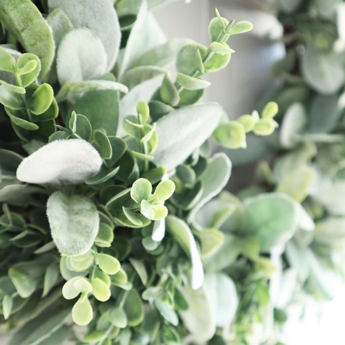 Wreath for Front Door - Front Door Wreath - Year Round Wreath - Home shops Sweet Home Wreath - Mother's Day Gift - Eucalyptus Wreath - Wreaths