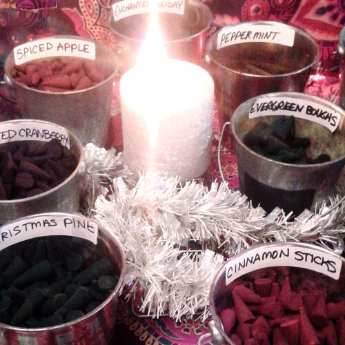 100 WINTER SCENTS Incense Cone Assortment 10 Each of 10 Best Etsy