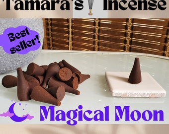 Magical Moon Fresh Hand-dipped Incense Cones Choose Your Quantity Premium Strong Infused Best Seller Collection in Bulk Variety of Scents