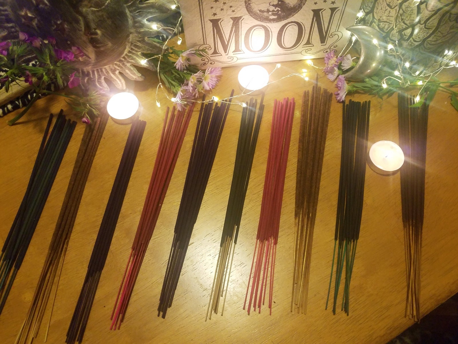100 Moon Lover Incense Sticks 10 Ea Of Unique Scented Natural Assortment