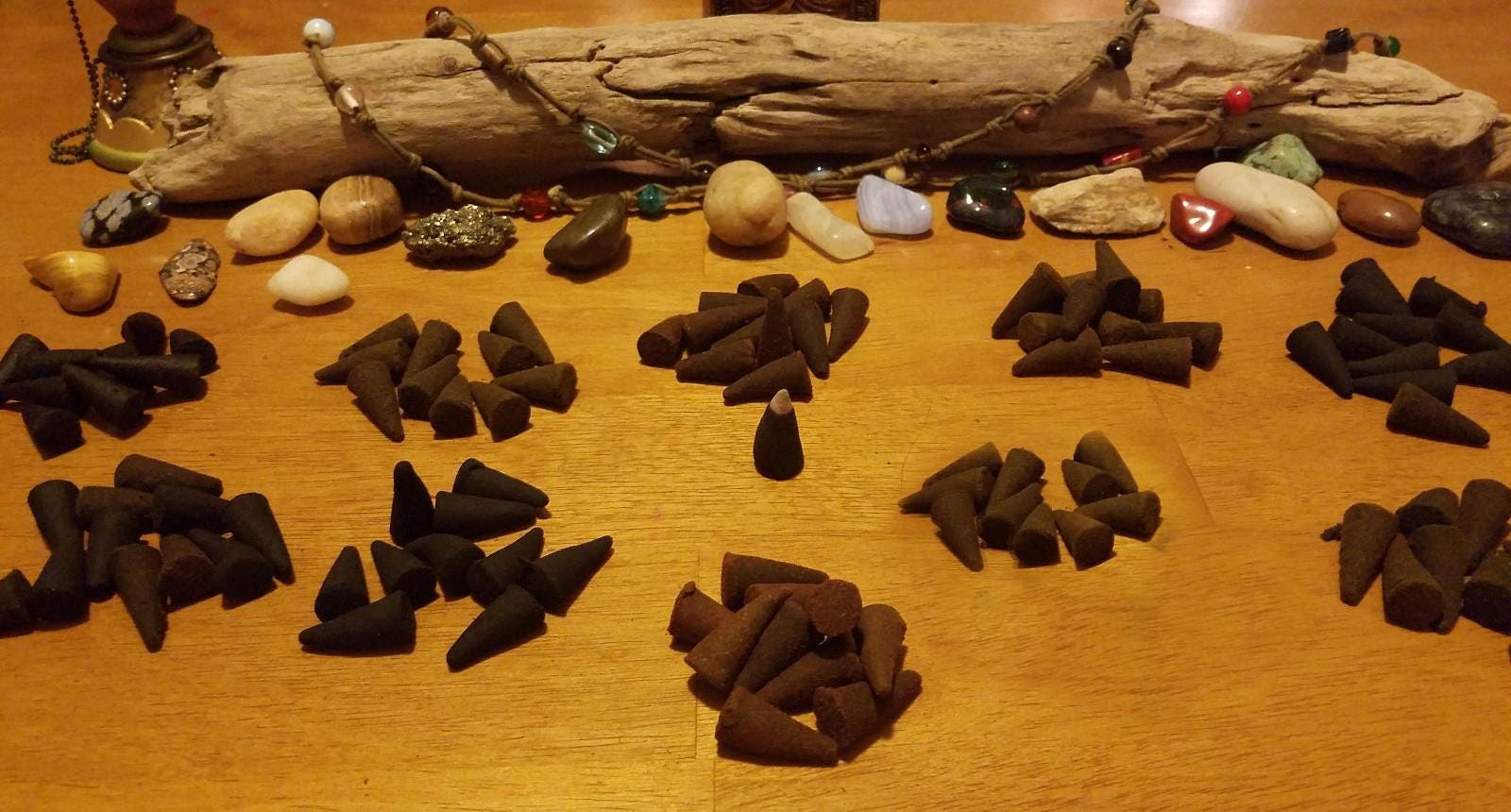 100 Springtime Incense Cones: 10 ea. of 10 scents Assorted Spring Scents