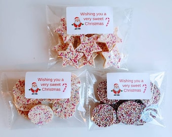 Christmas Chocolate Stars & Discs: Festive Stocking Fillers