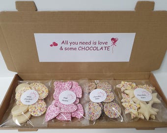 Chocolate pick & mix Sweet Gift Box birthday Present, Girlfriend, Boyfriend, Husband, Wife, children, isolation gift, candy boxes