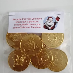 Stocking fillers chocolate coins christmas gifts novelty xmas secret santa