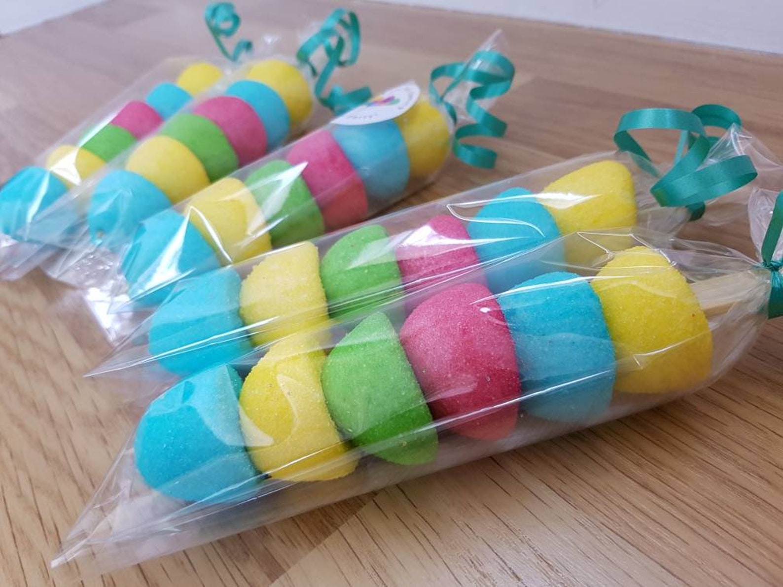 5 X Marshmallow Kebabs Party Favours Birthday Weddings Etsy UK