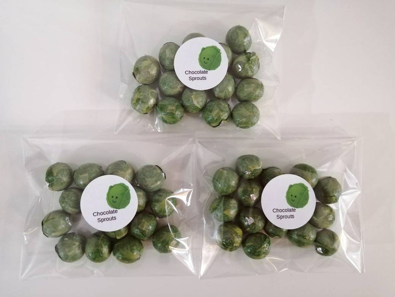 Christmas chocolate sprouts stocking fillers secret Santa image 1