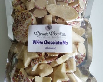 White Chocolate Pick and Mix: 500g Sweet Treat Bag