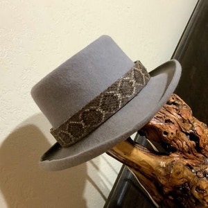 Snakeskin Hat Bands for Men - Etsy display picture 3