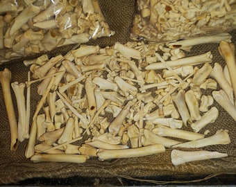 1 POUND Assorted Foot, Leg and Toe Bones