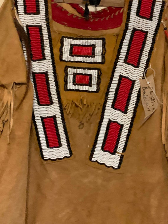 Large Elk Skin War Shirt Gem