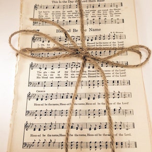 50 pagina's uit vintage Hymnals