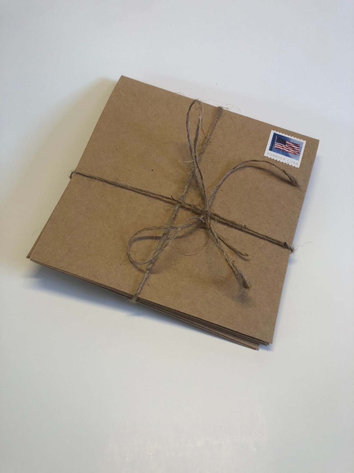 Bundle of 5 Prestamped Envelopes and Notecards Etsy