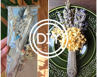 DIY Silverware Bud Vase Kit – Vintage Knife Magnetic Floral Art