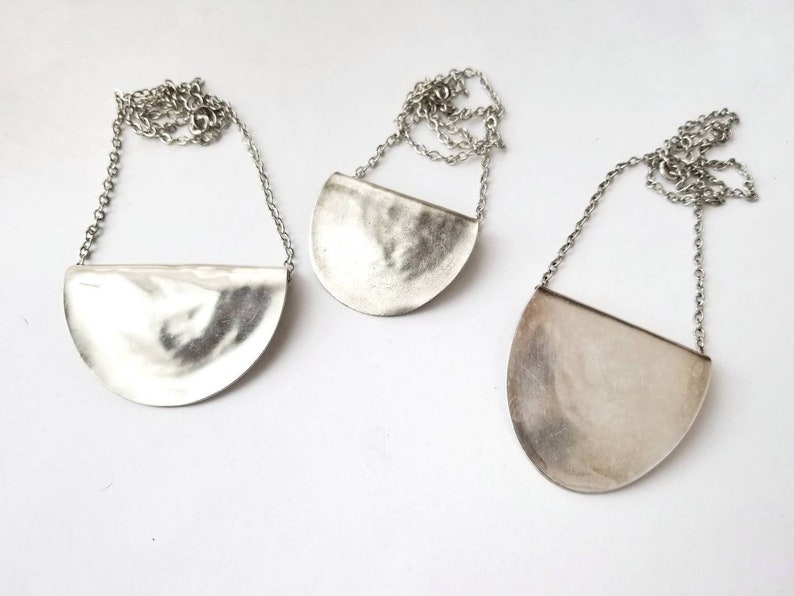 Silverware Jewelry Spoon Necklace Bent Spoon Pendant Etsy