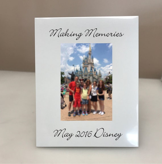 Personalized Making Memories Picture Frame