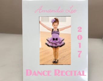 PERSONALIZED! Dance Recital Picture Frame