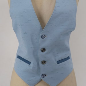 Vintage smokingbroekvest uit de jaren 60