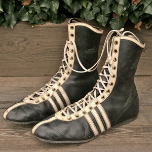 Vintage Adidas Boxing Shoes Aprox. 1960th Etsy India