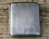 Vintage silverplated cigarette box WMF Germany