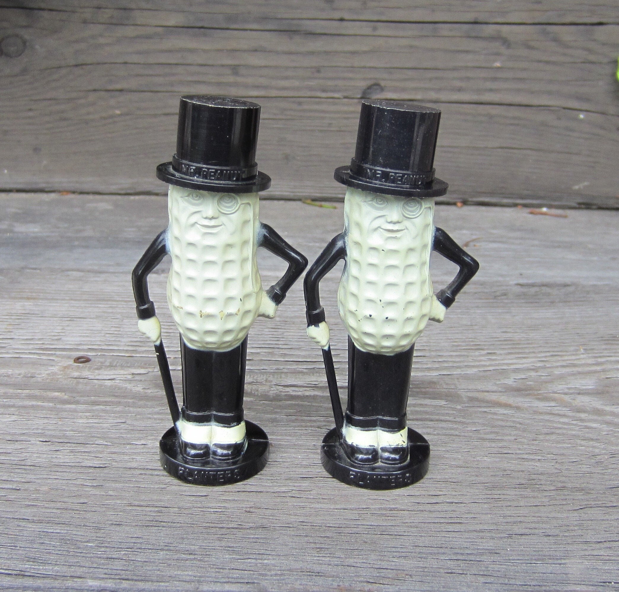 Vintage Set Mr. Peanut Salt Pepper Shaker 50th - Etsy Canada