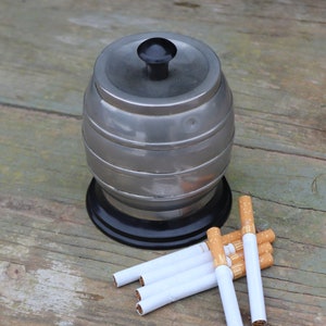 Antique Cigarette Dispenser Chrome and Bakelite 40s