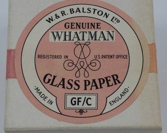 Vintage Whatman glass paper