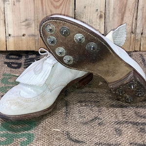 Vintage Golf Shoes circa 1960