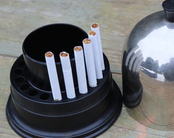Vintage Cigarette Dispenser Chrome and Bakelite 40s