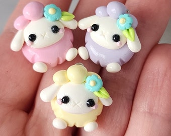 PRE-ORDER Pastel Sheep Charm 2 week processing