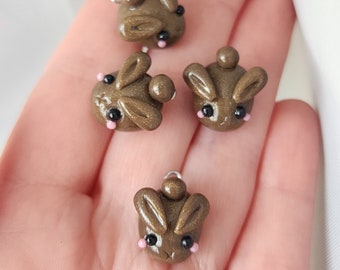 Brown Bunny Charm