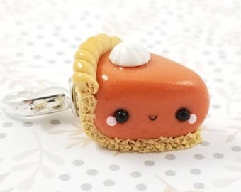 Pumpkin Pie Charm, Progress Keeper, Kawaii Charm