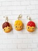 Kawaii Chicken Nugget Charm, Kawaii Food, Clay Charm, Cute Food, Stitch Marker, Kawaii Charm, Food Charm, Miniature Food, Chicken Nugget 