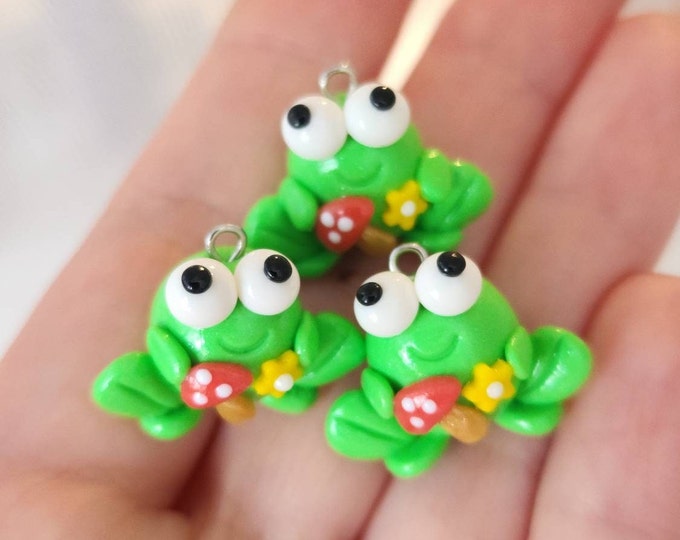 Featured listing image: Frog Charm