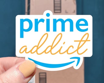 Amazon Prime Sticker Etsy