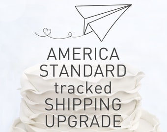 Spedizione AMERICA STANDARD (Tracciata) UPGRADE: è consegnata in 13 - 30 giorni