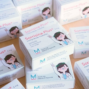 Graduation Favor boxes Medicine_Pharmacology_Favor Boxes_Doctor_Handmade in Italy_Sorrisina-Plus_Smile-Plus image 3