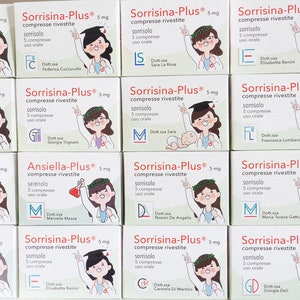 Graduation Favor boxes Medicine_Pharmacology_Favor Boxes_Doctor_Handmade in Italy_Sorrisina-Plus_Smile-Plus image 7