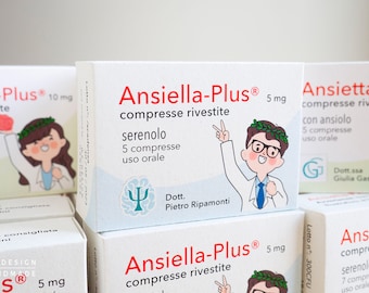 Graduation Favor boxes Medicine_Pharmacology_Psychology_Sonnolina-Plus_Ansiella-Plus_Ansietta-Plus_Ansionex-Plus_Relaxina-Plus