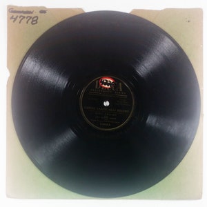 Bing Crosby Ken Darby Choir The Story of Sorrento  Laroo Lilli Bolero Record 10in Vintage Decca