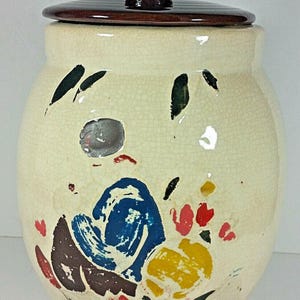 McCoy Pottery Dutch Boy Cookie Jar 11in Vintage Canister Rare USA Multi Color