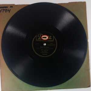 Bing Crosby Mel Torme Day By Day Prove It By The Things You Do Record 10in Vintage Decca