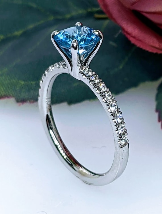 Petite Classic Bezel Solitaire Diamond Ring - Alysha Whitfield