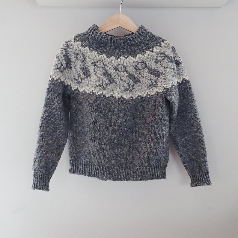 Lundar popular sweater for Kids from Faroeknit. Knitted from pure Faroese wool, in the Faroe Islands by Faroese knitting ladies