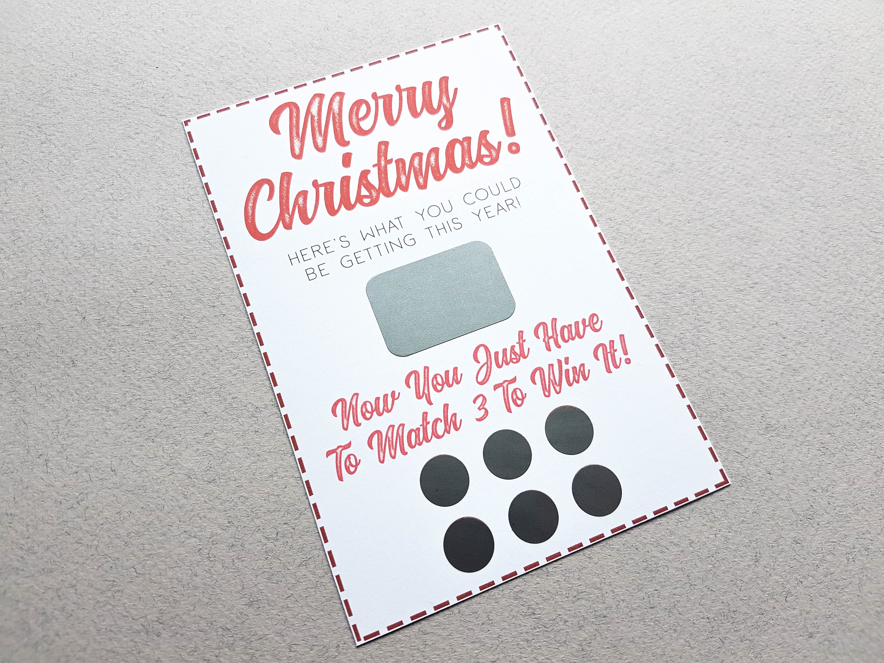 Rude Scratch Off Christmas Card, Xmas Card, Rude Card, Naughty, Boyfr…