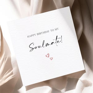 Carte d'anniversaire âme soeur, joyeux anniversaire à mon âme soeur, carte d'anniversaire âme soeur sentimentale, carte mon âme soeur, carte d'anniversaire petit ami