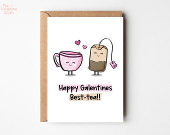 Best Friend Valentines Card | Galentines Card | Girlfriend Valentine's Card | Food Pun Card | Silly Valentine Card | Best Friend Card