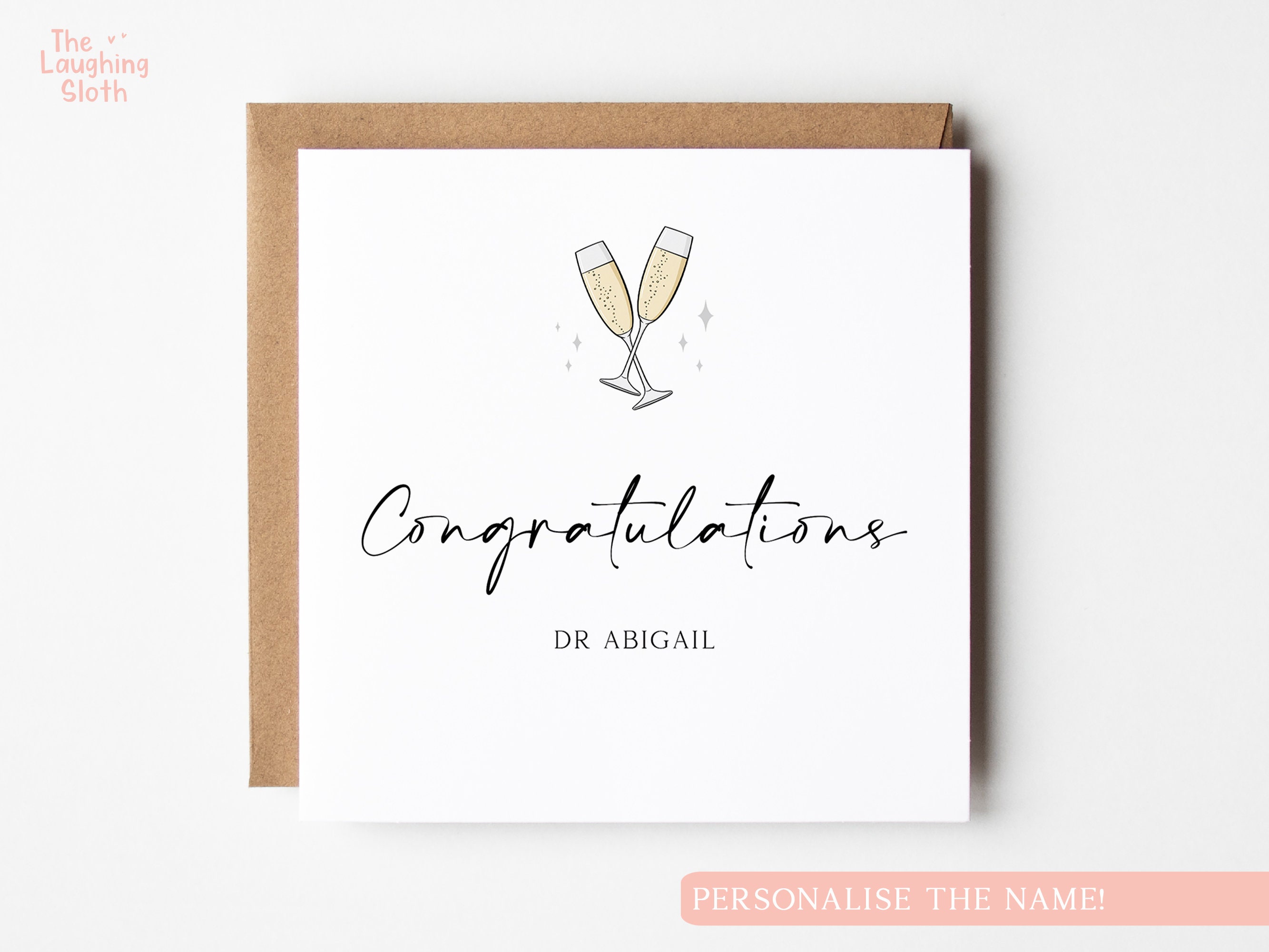 Personalised Doctor Graduation Congratulations Card, Congratulations ...