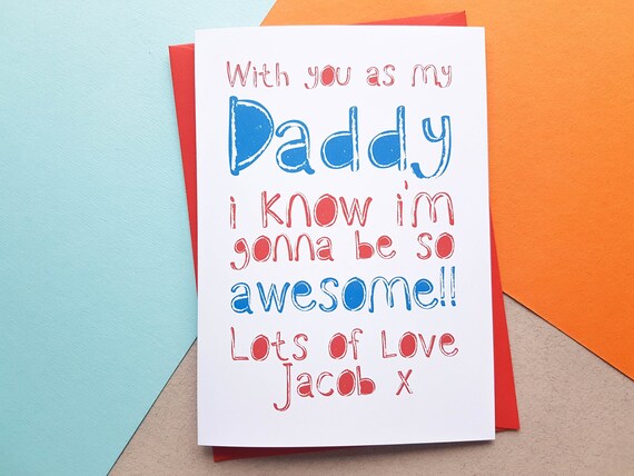 first time dad card