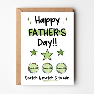 Carte à gratter fête des pères pour faire-part de grossesse | Grand-père de Zazzle.be Liste d'envies Vous avez des idées ? carte de vœux de grand-père | Carte de blague | papa | Carte drôle de fête des pères